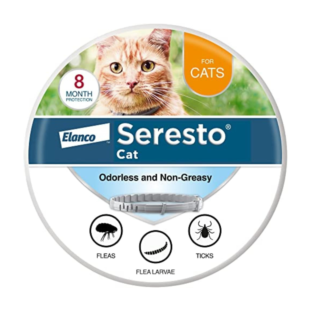 Cat Flea Collar Seresto Vet-Recommended Flea & Tick Treatment