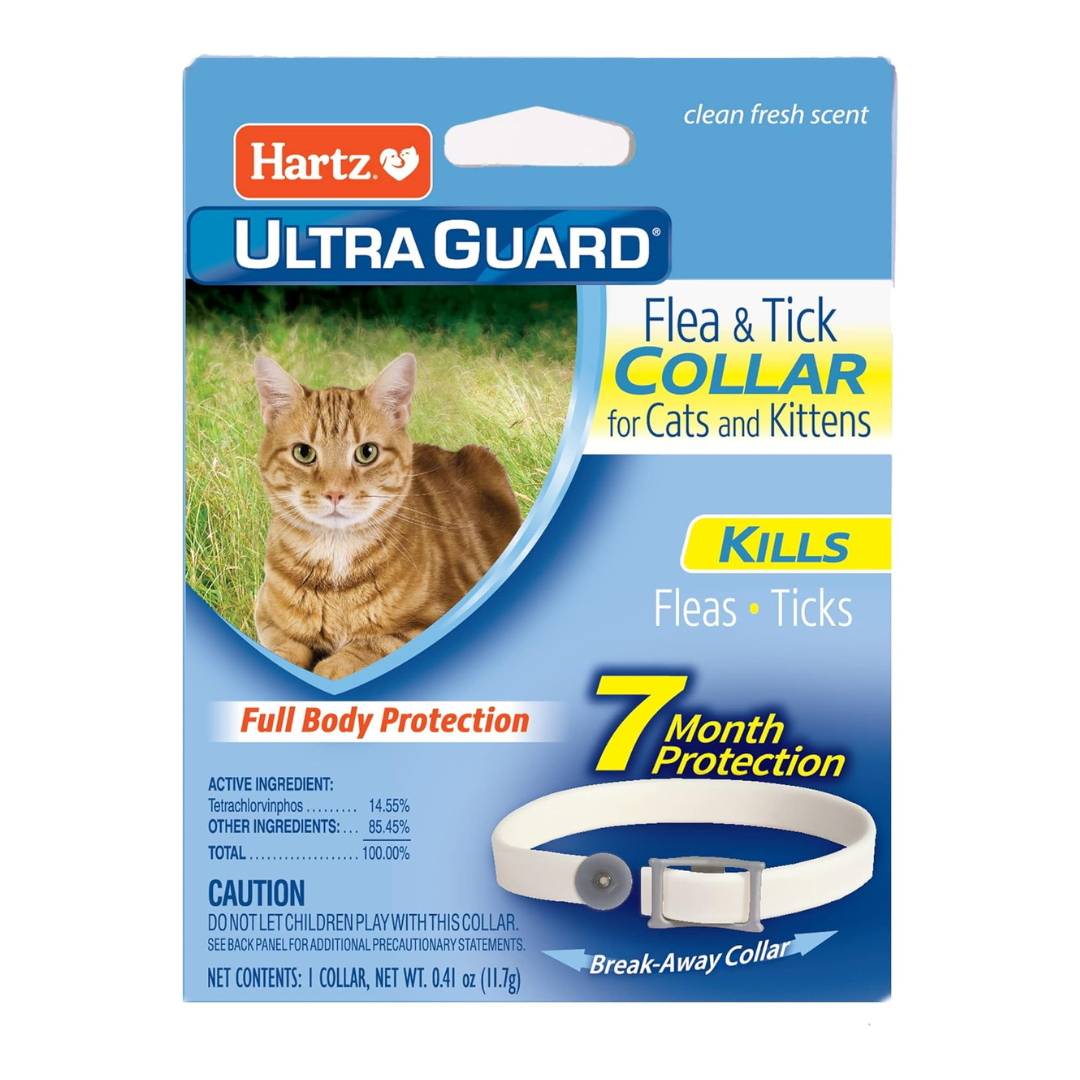Cat Flea Collar Hartz UltraGuard Flea & Tick Collar for Cats and Kittens