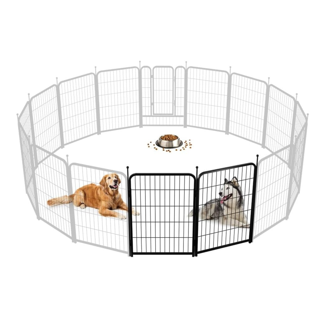 PawGiant Heavy-Duty Stylish Small Dog Crate Playpen