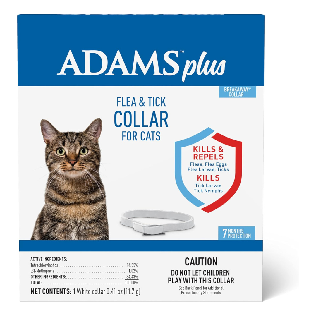 Cat Flea Collar Adams Plus Flea & Tick Collar for Cats