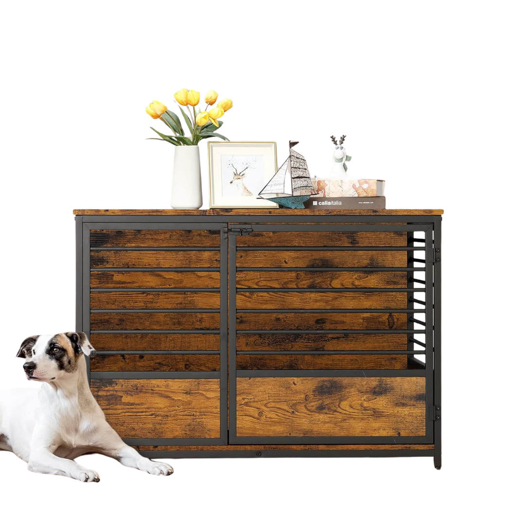 LIANTRAL Large Dog Crate Furniture