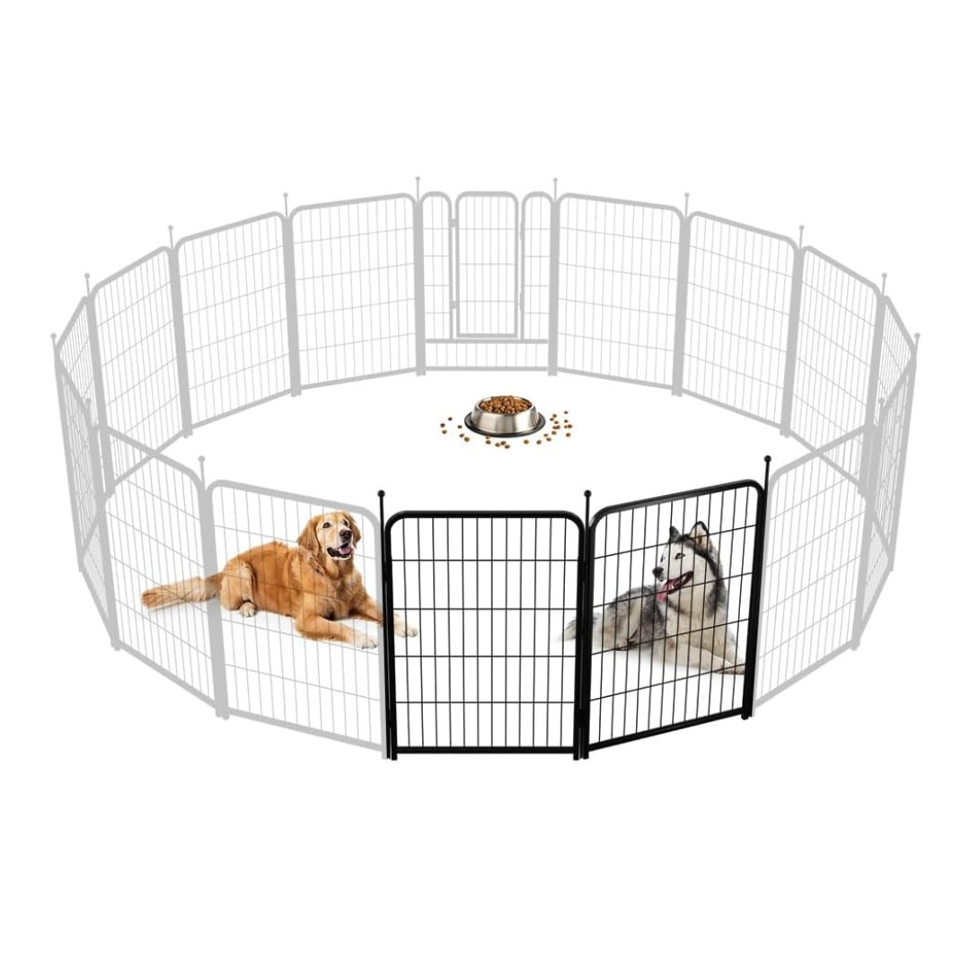 PawGiant Heavy-Duty Stylish Dog Crate Playpen